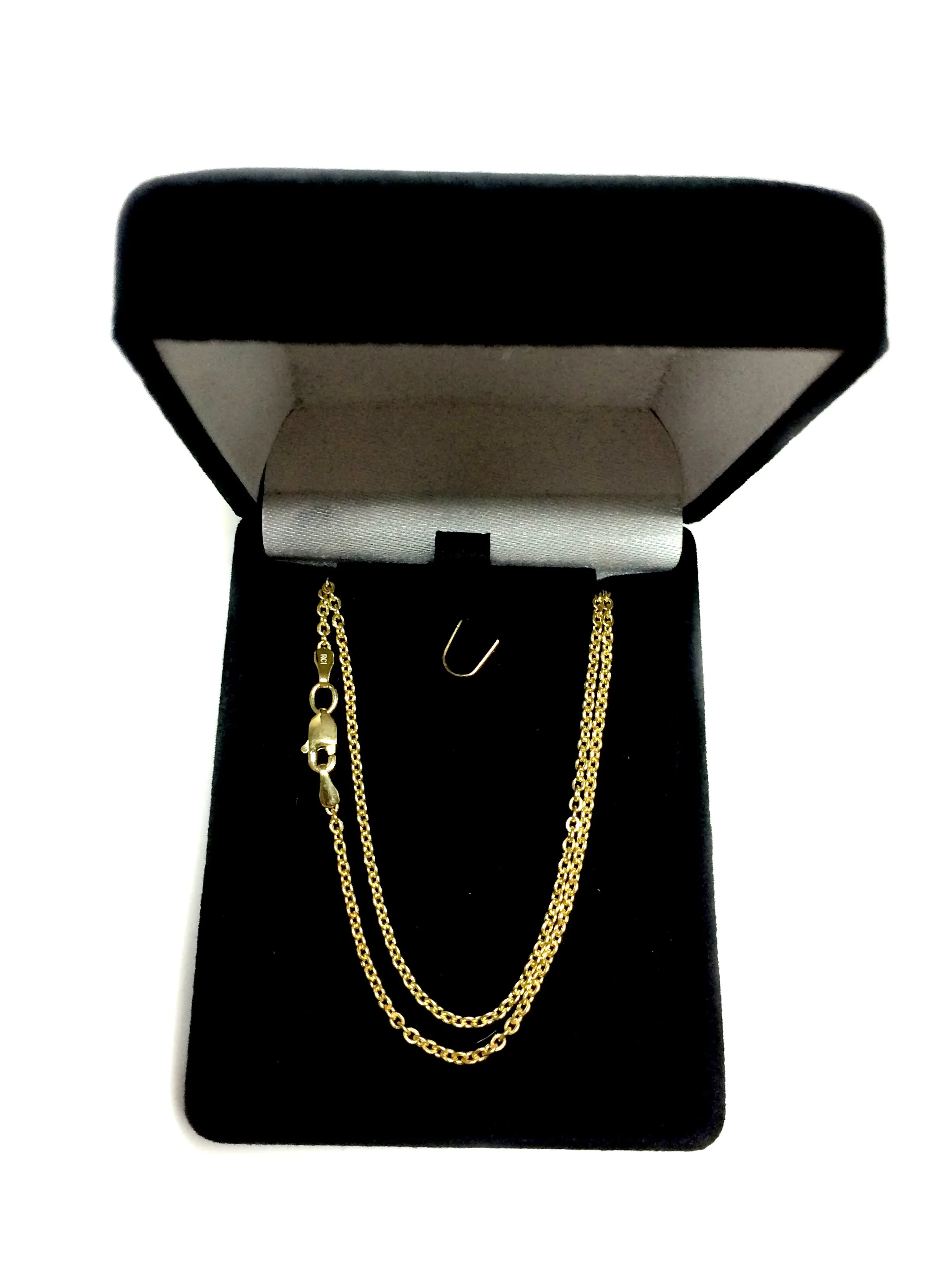 14k Yellow Gold Forsantina Chain Necklace, 1.9mm