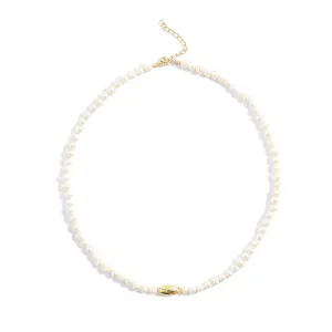 14kt Gold and Pearl Necklace