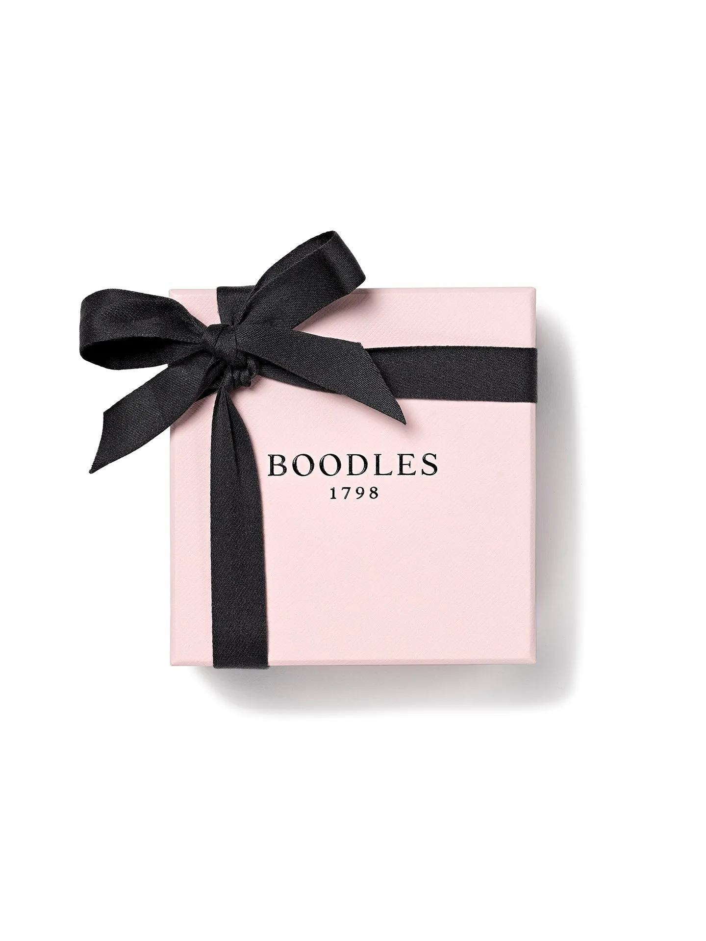 Be Boodles Platinum and Rose Gold Diamond Earrings