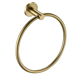 Bella Vista Mica Hand Towel Ring French Gold