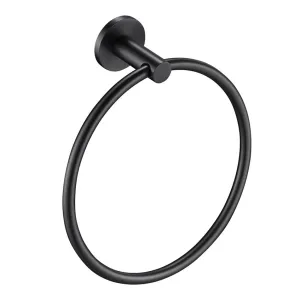 Bella Vista Mica Hand Towel Ring Gun Metal