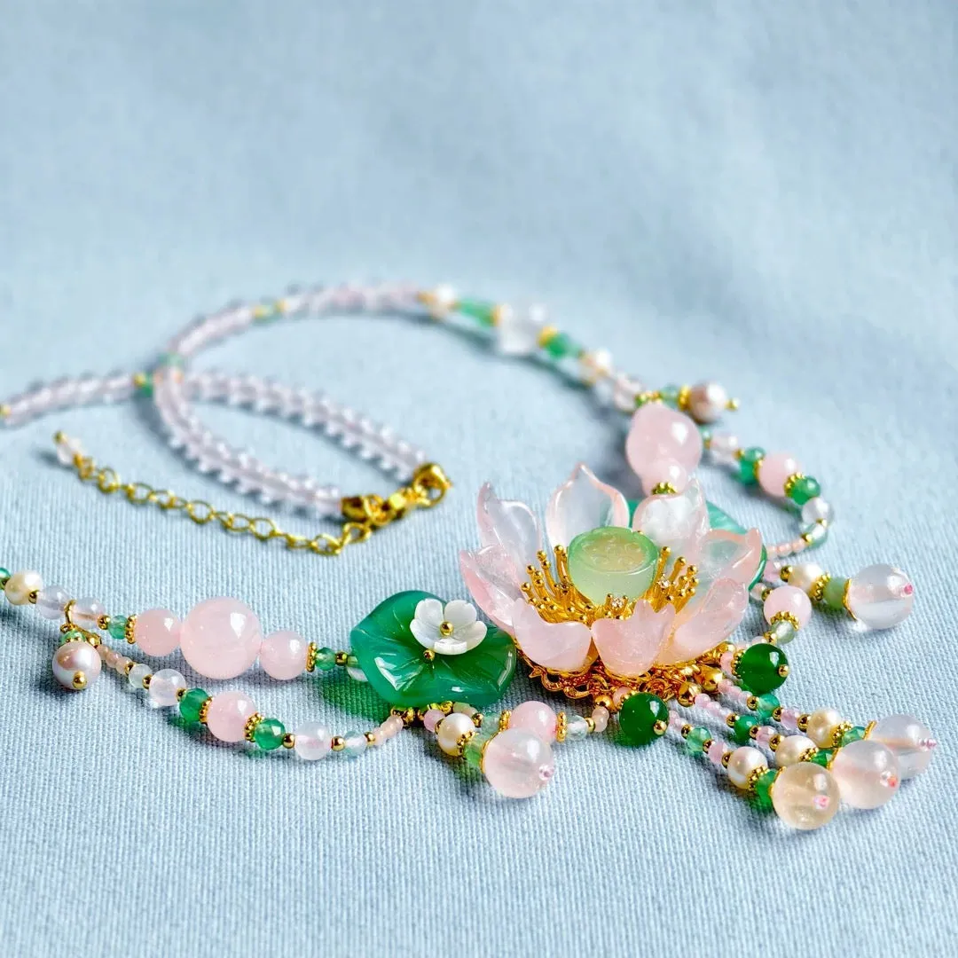 Blooming Lotus Necklace