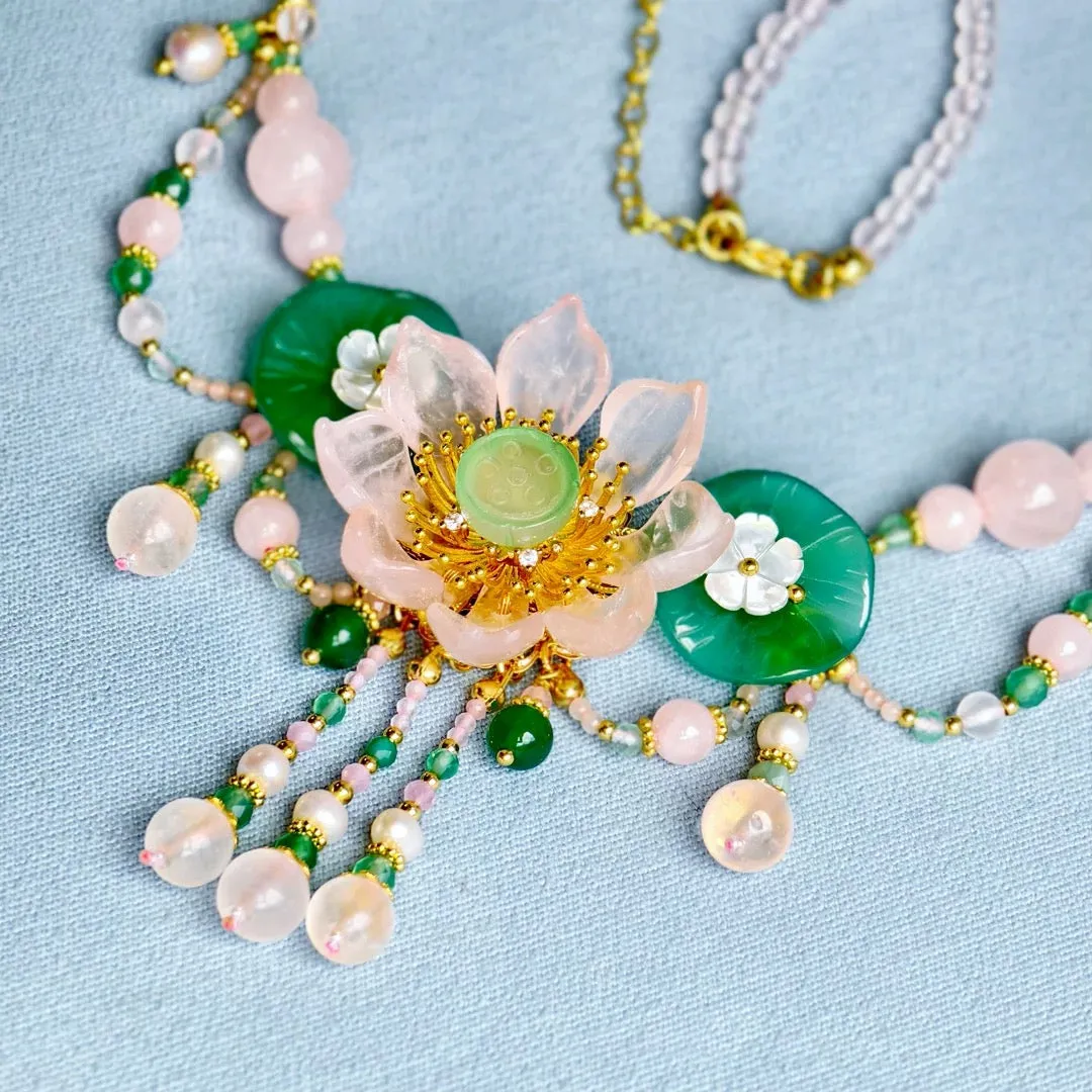 Blooming Lotus Necklace