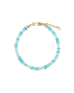 Blue Mix Stone Bracelet | 4mm