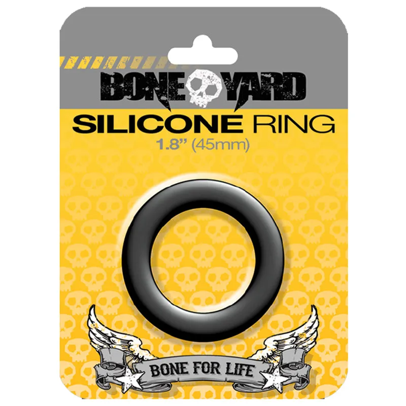 Boneyard Silicone Ring 45mm - Black