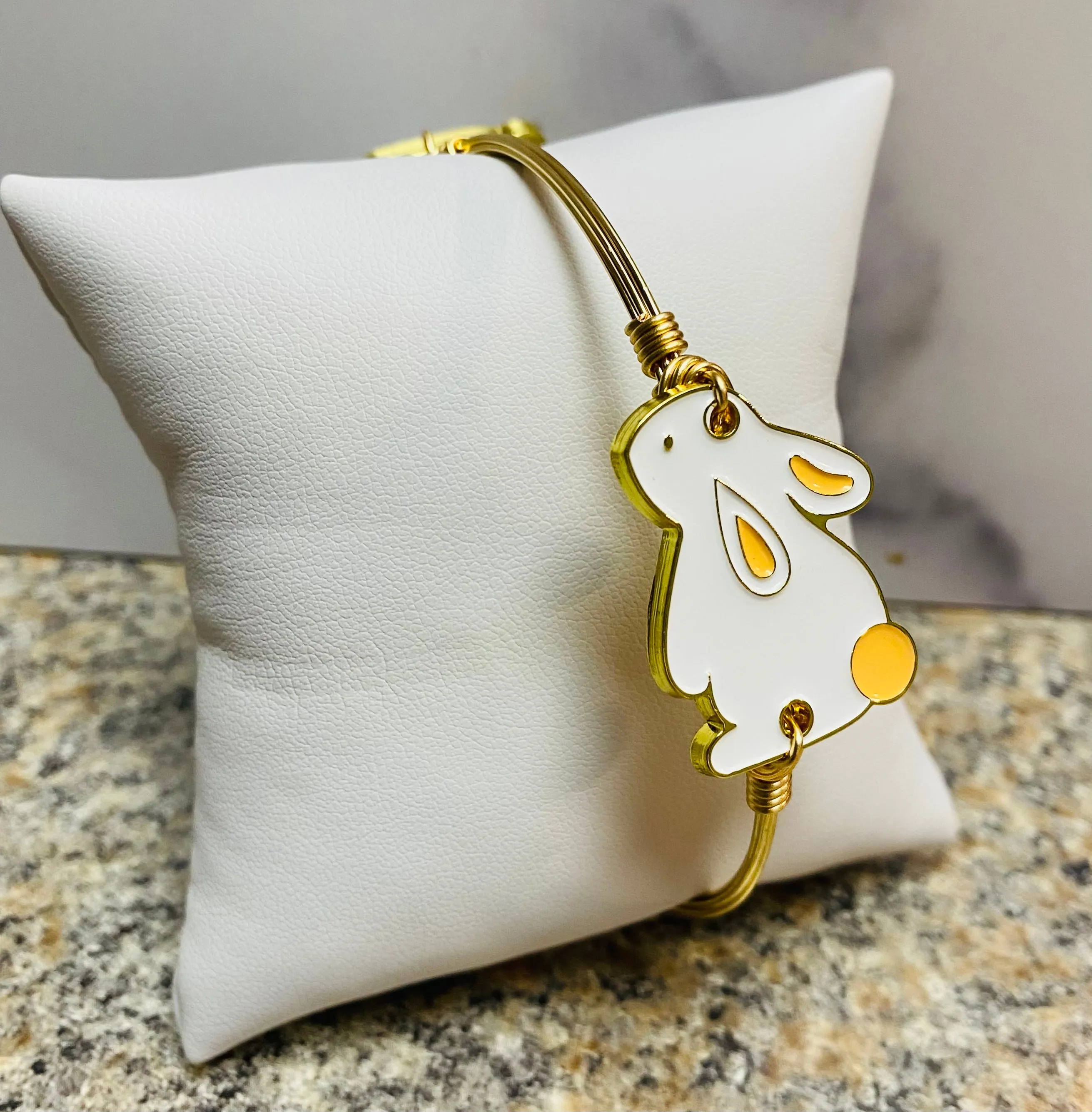 Bourbon & Boweties - Easter Bunny Bangle Bracelet