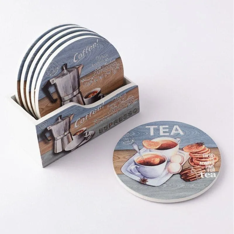 Cheer Sip Coaster - Set Of Six