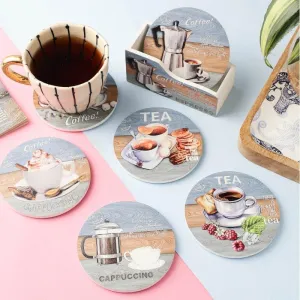 Cheer Sip Coaster - Set Of Six