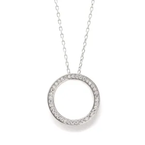 Circle of Life Channel Set - Sterling Silver