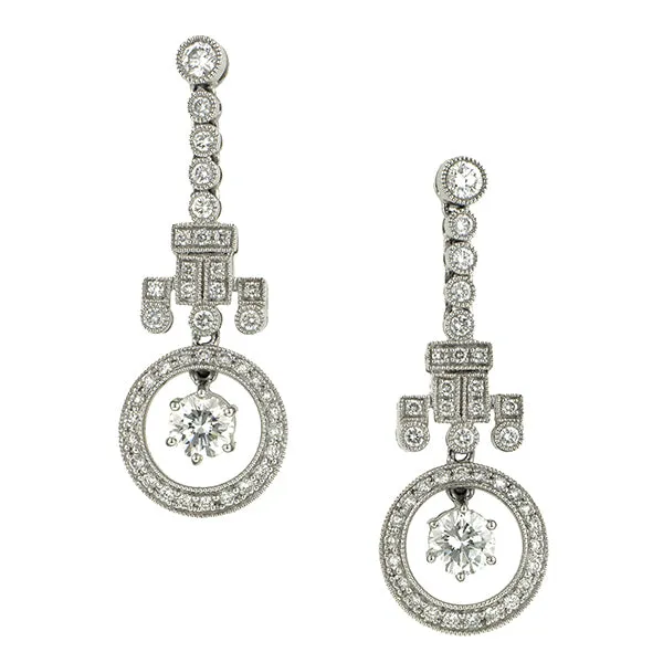 Diamond Chandelier Earrings