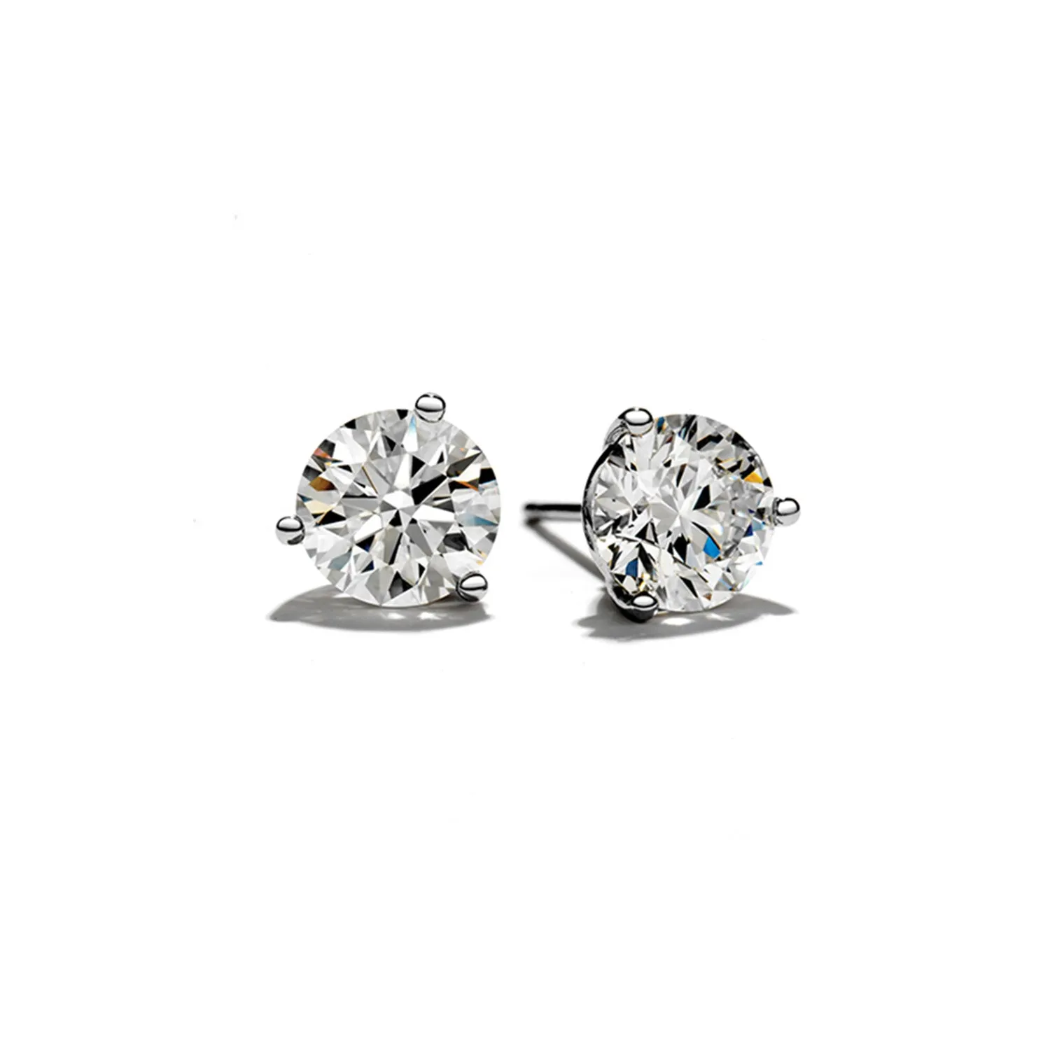 Diamond Stud Earrings 3ct