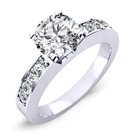 Eliza - Round Lab Diamond Engagement Ring (IGI Certified)