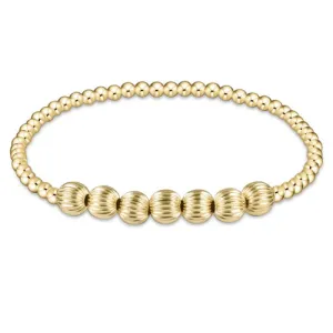 Enewton dignity beaded bliss 3mm bead bracelet- 6mm gold