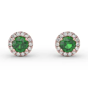 Fana Dazzling Brilliant Cut Stud Earrings