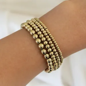 Gold Bead Bracelet