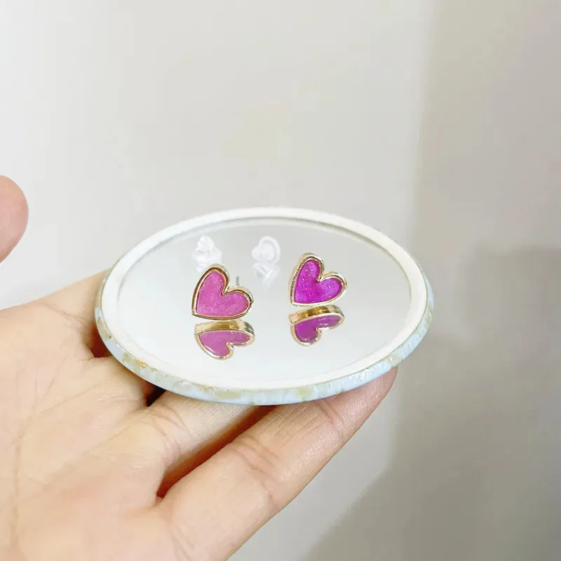 Heart Delicate Mini Trendy Aesthetic Korean Sweet Earring