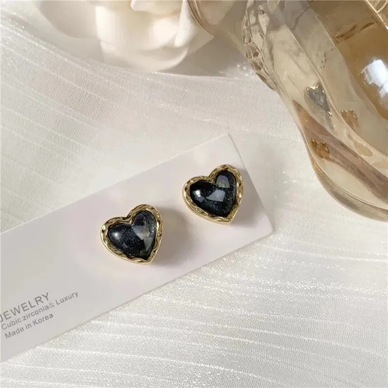 Heart Delicate Mini Trendy Aesthetic Korean Sweet Earring