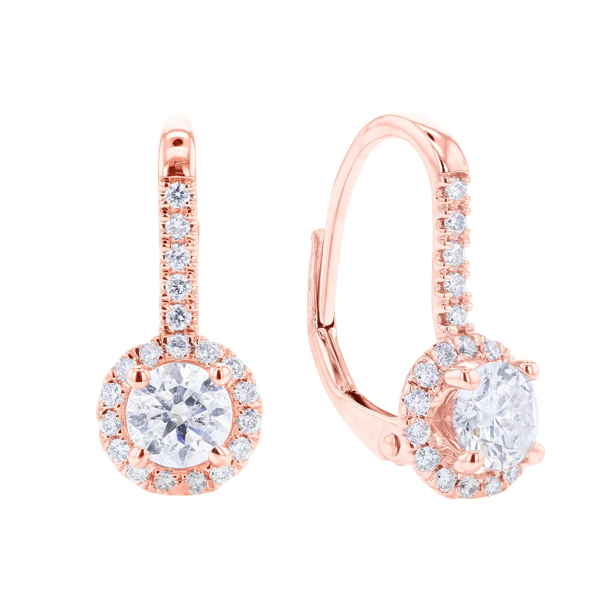 Luna Diamond Drop Earrings