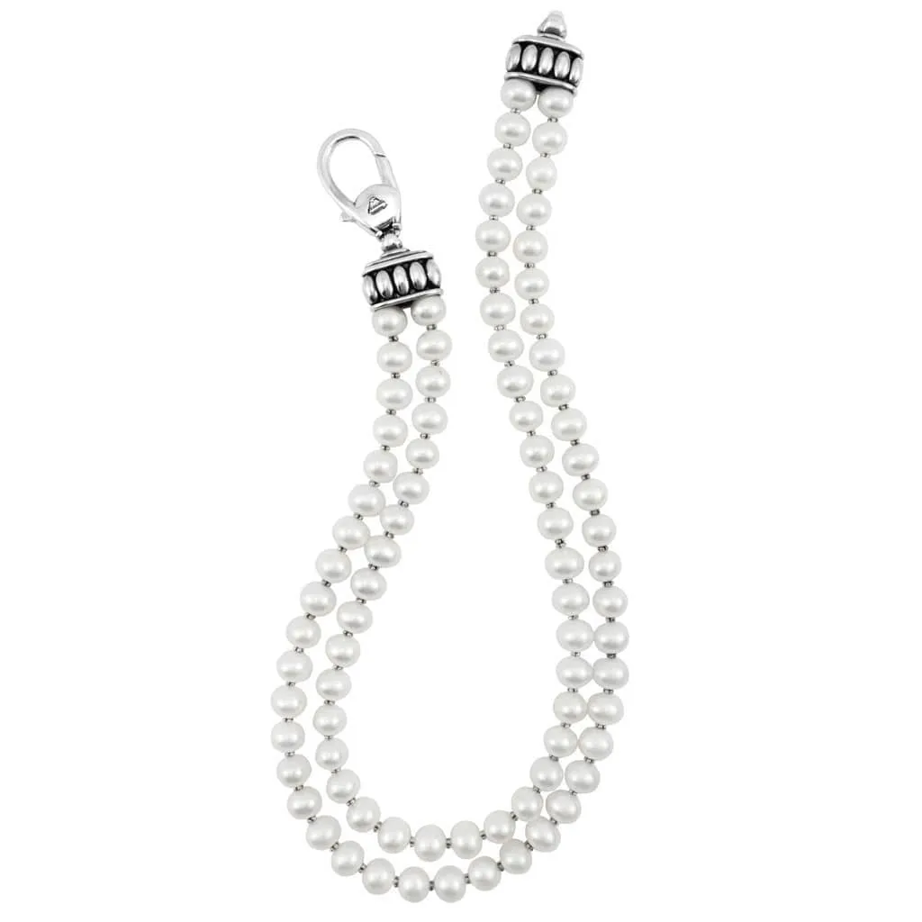 Luna Double Strand Pearl Necklace