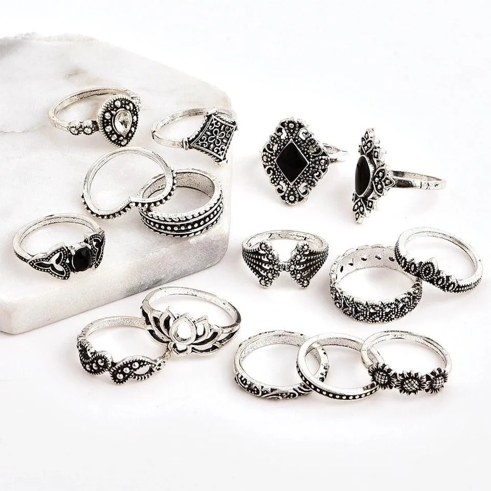 Malefi 15 Piece Ring Set - LAST CHANCE / FINAL SALE