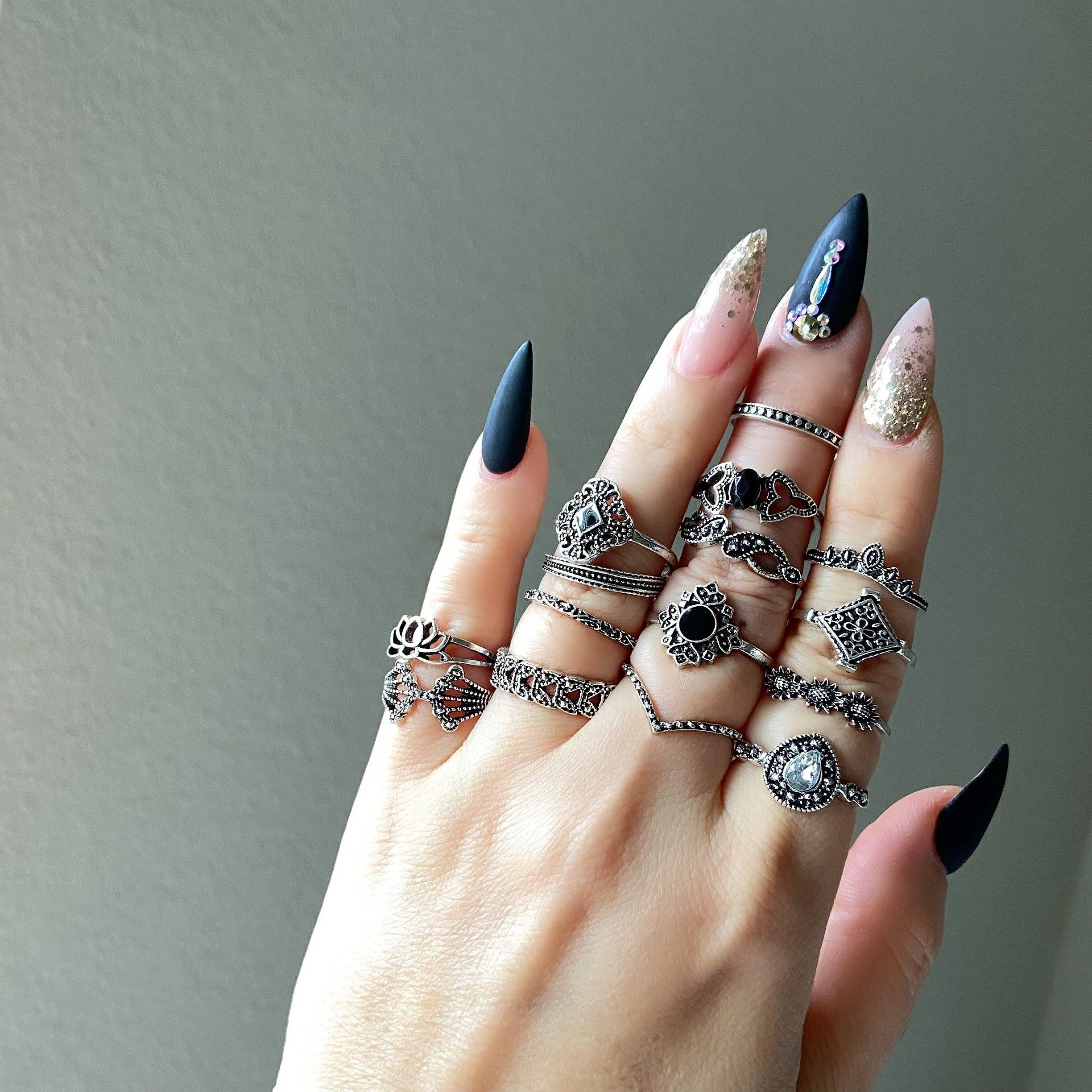 Malefi 15 Piece Ring Set - LAST CHANCE / FINAL SALE