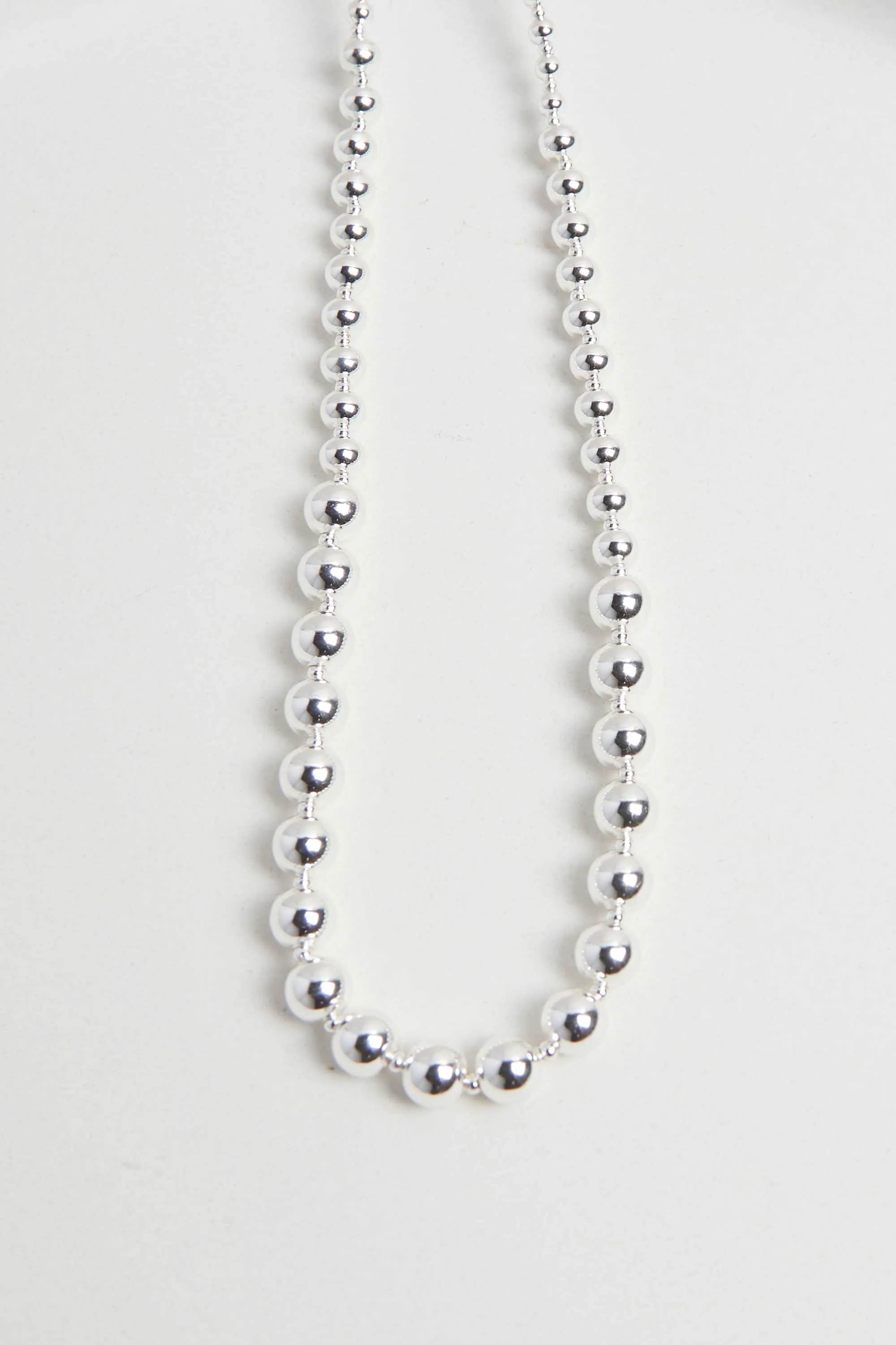 METAL BALL NECKLACE