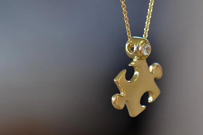 Mini Impetus Puzzle Pendant