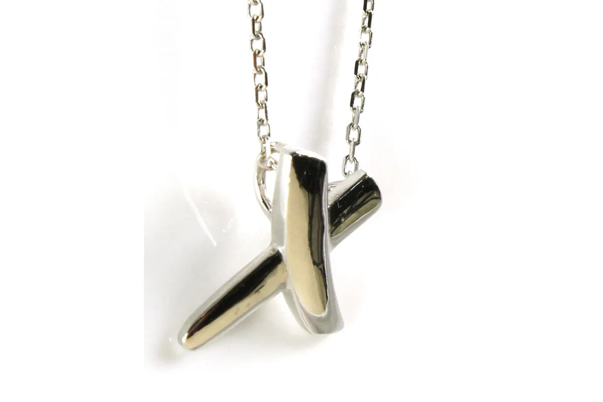 Modern X Design Pendant