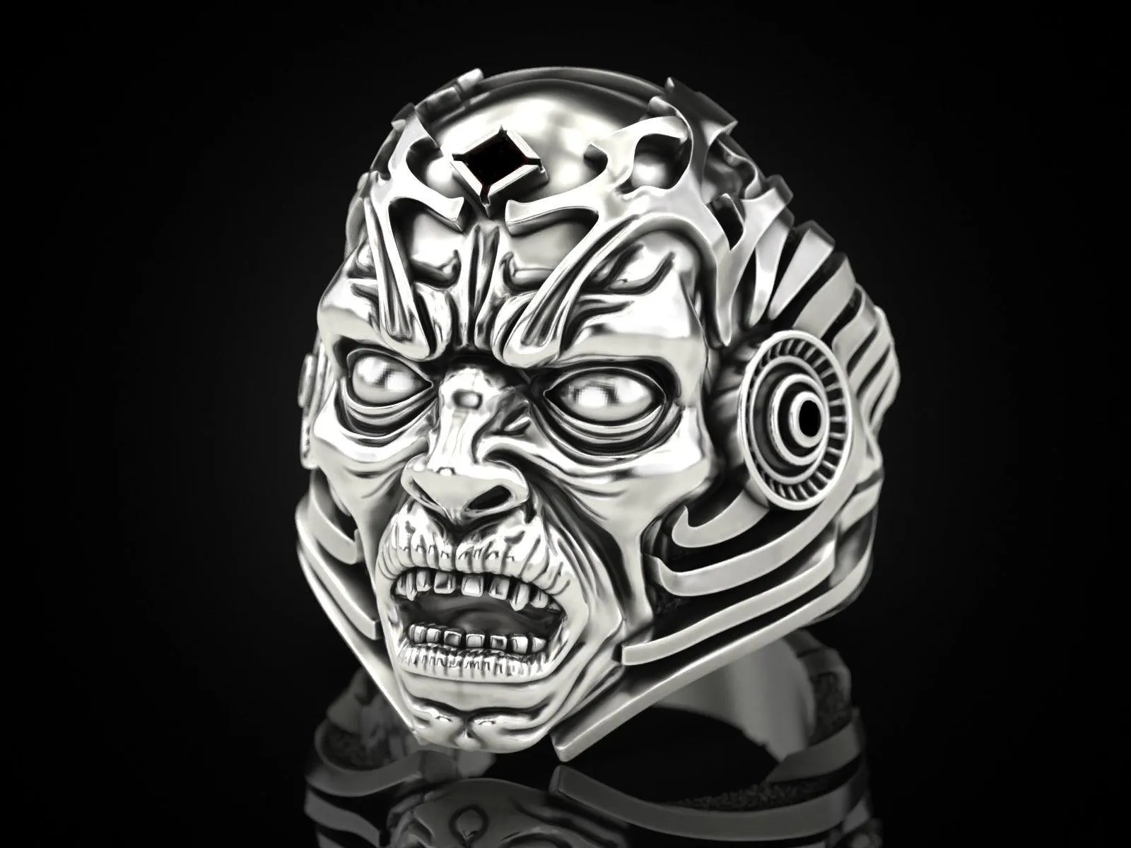 Monster Head Ring