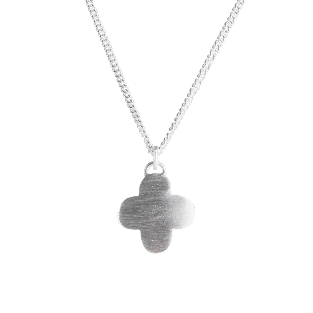 MOROCCAN DROP NECKLACE - SILVER