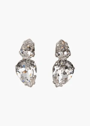 Nadine Earrings -- Crystal