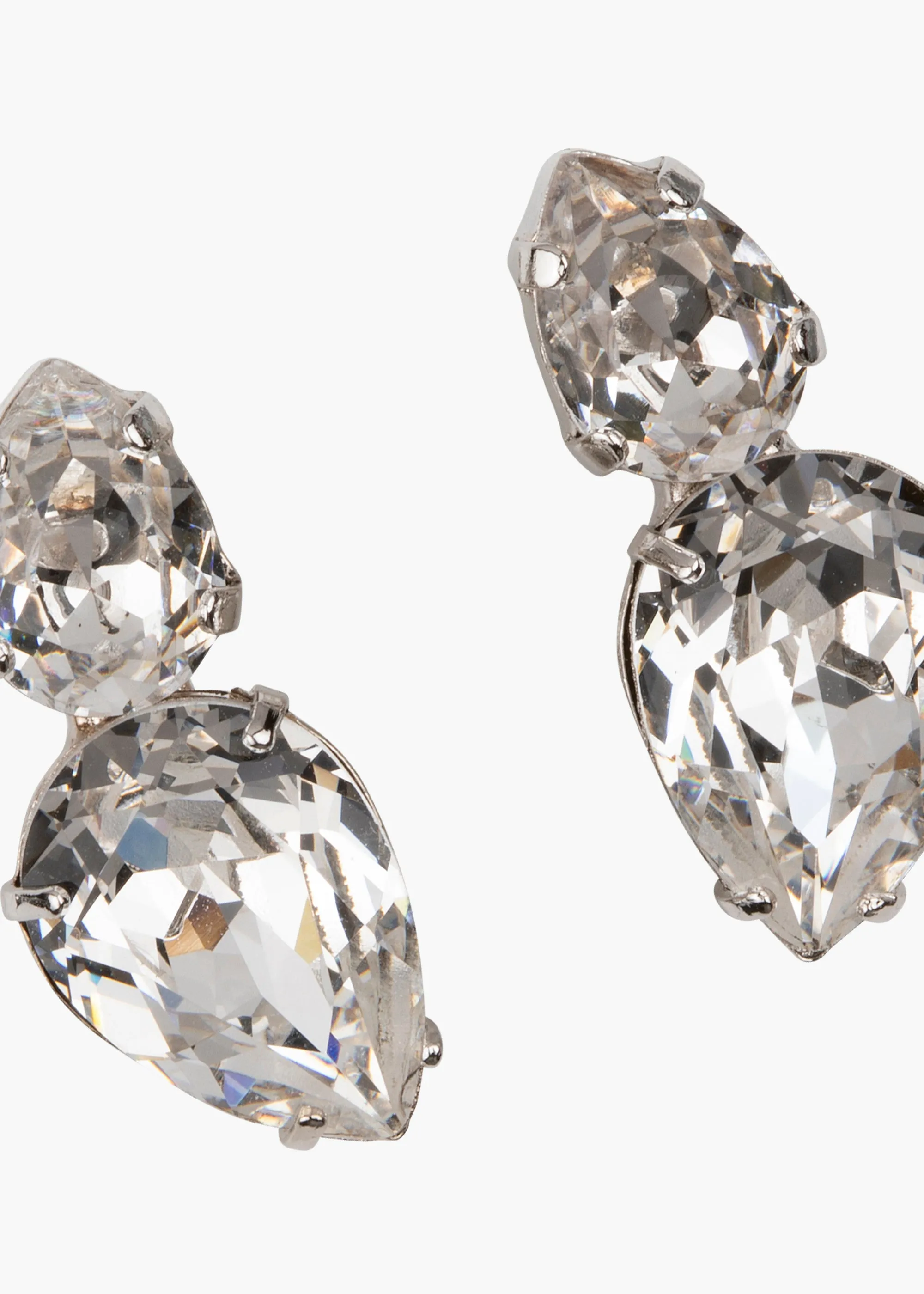 Nadine Earrings -- Crystal