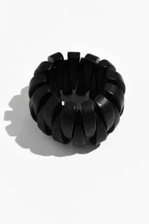 Nelson Black Bangle