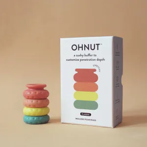 OhNut Classic Stretchy 4-Ring Buffer Rainbow