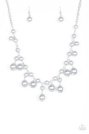 Paparazzi Necklace ~ Soon To Be Mrs. - Silver