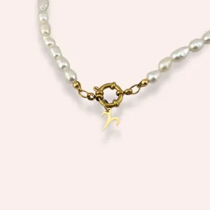 Pearl Zodiac Necklace