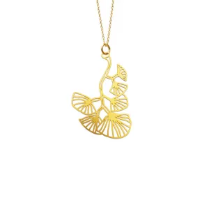 Pine Gold Plated Pendant