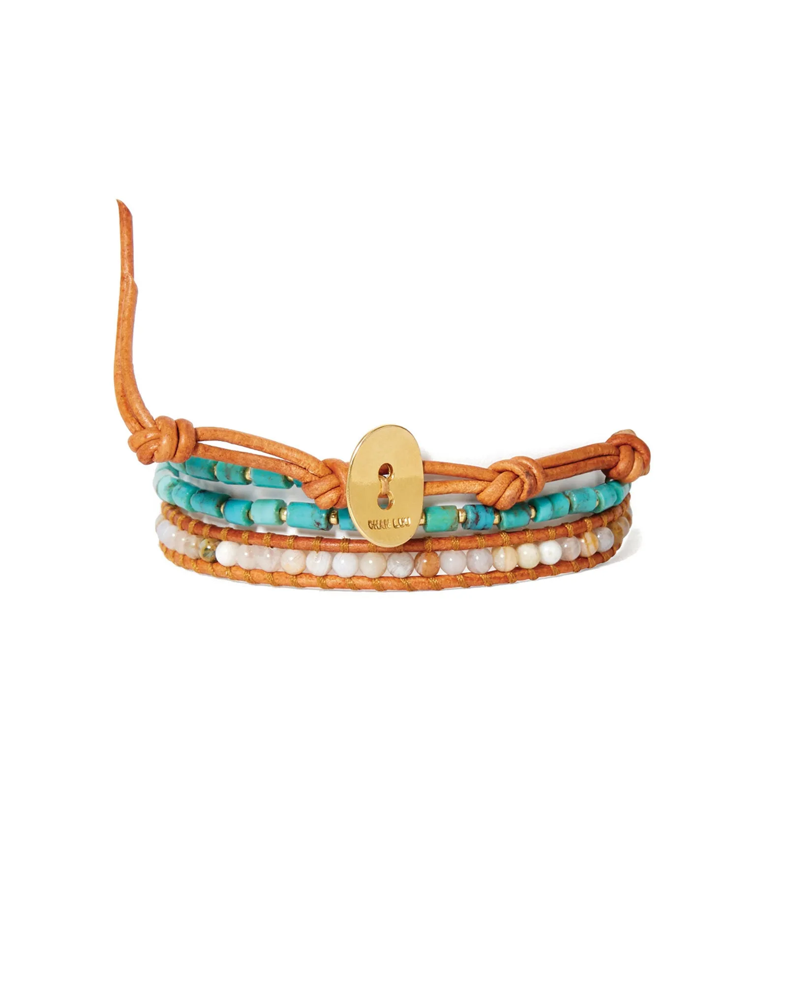 Rahel Triple Wrap Bracelet