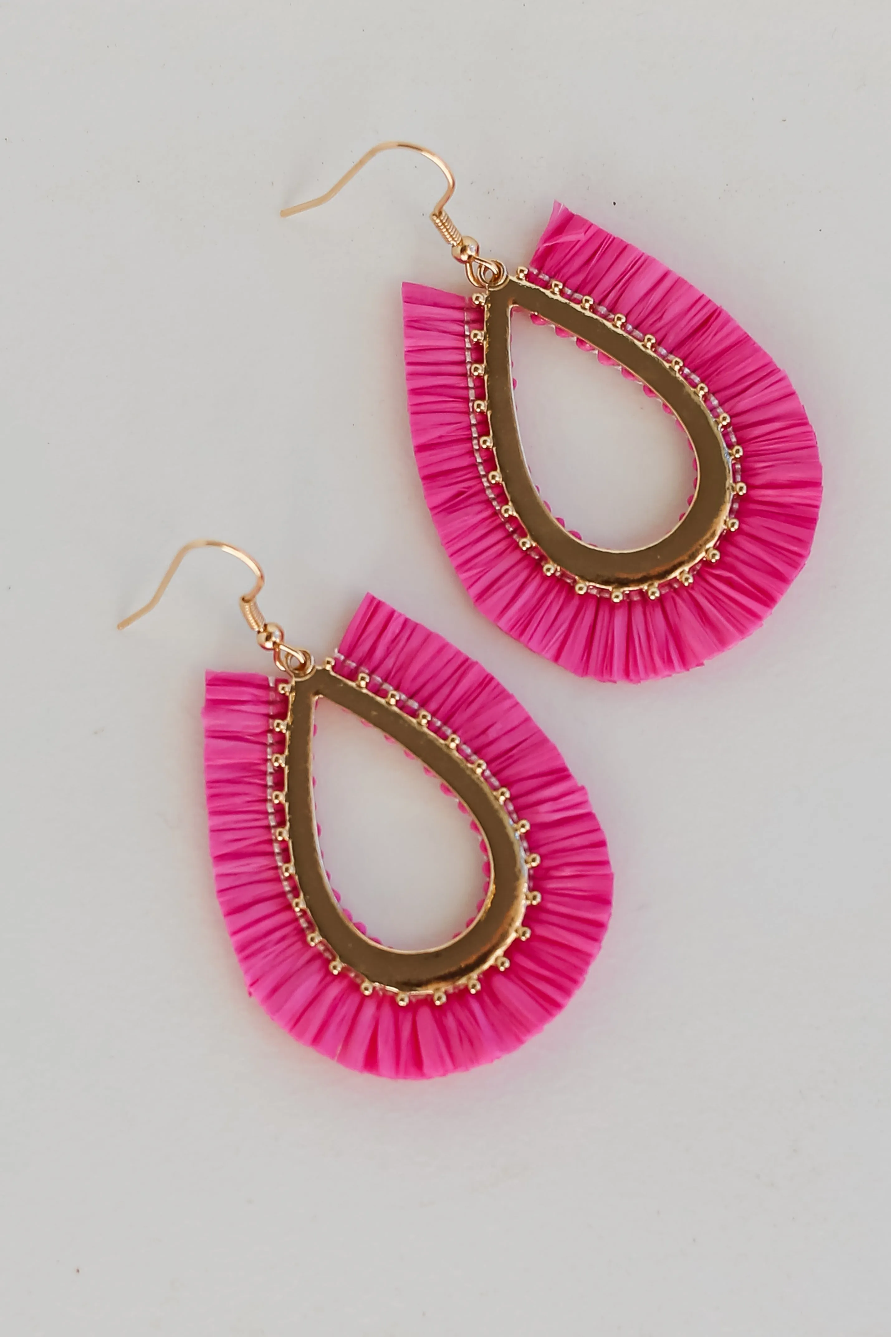 Rowan Fringe Teardrop Earrings