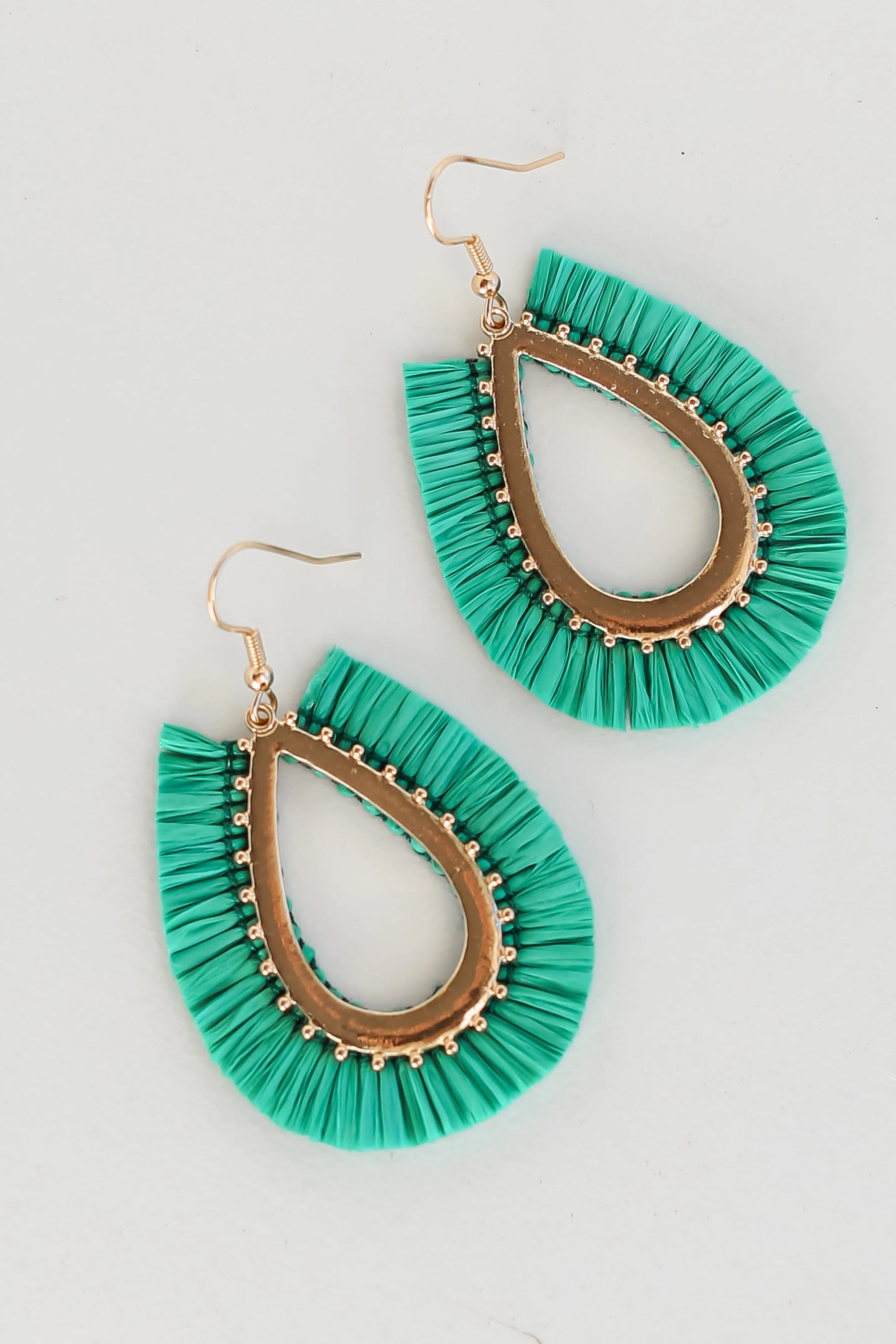 Rowan Fringe Teardrop Earrings