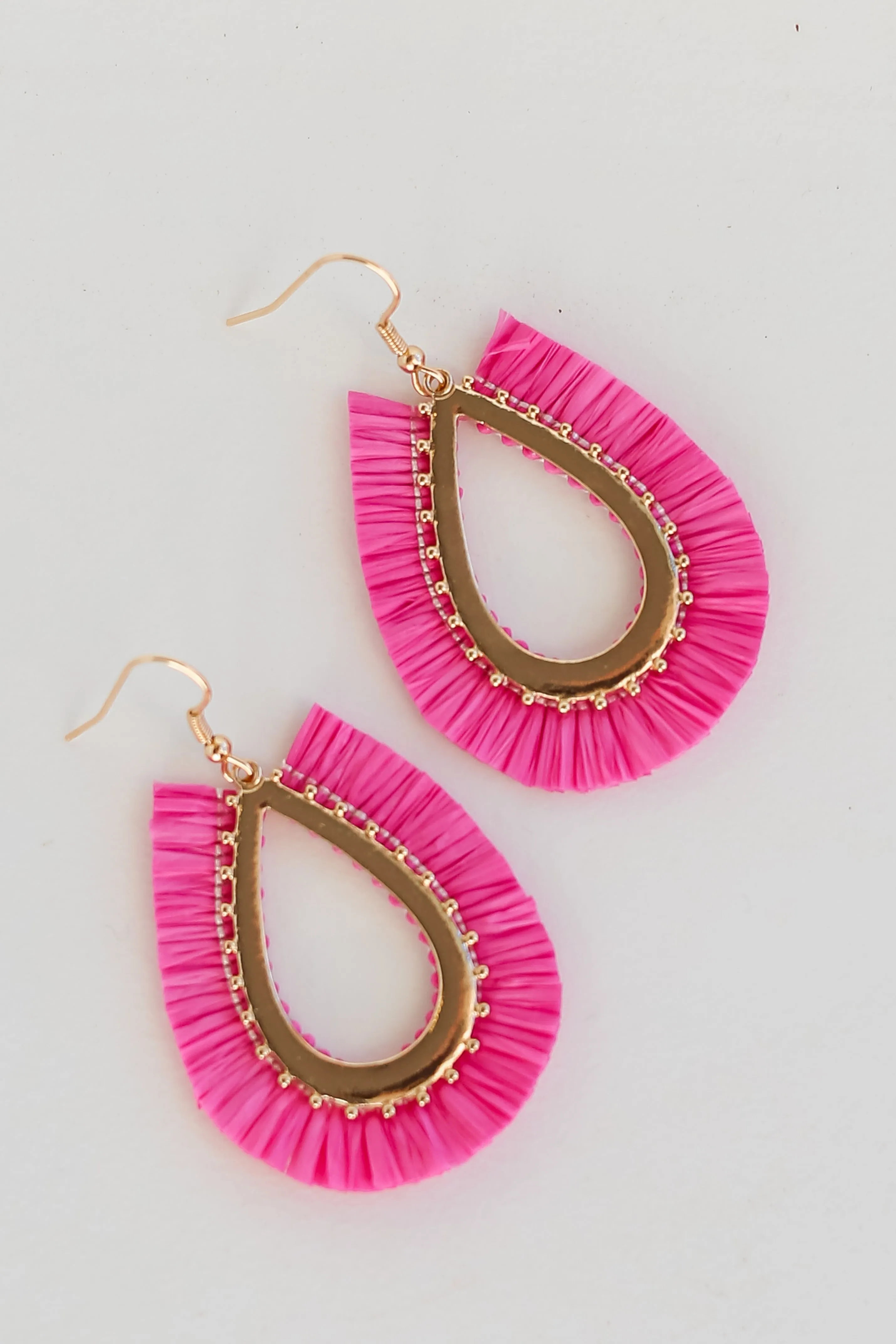 Rowan Fringe Teardrop Earrings