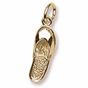 Sandal Charm in Yellow Gold Plated