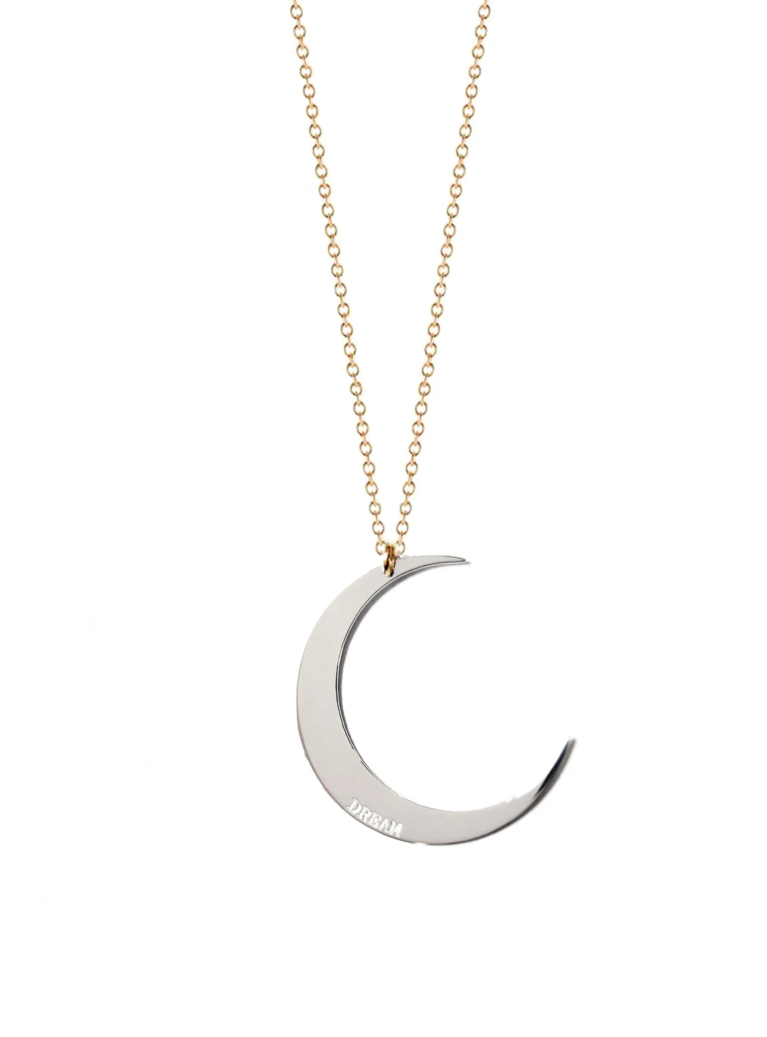 Selene Crescent Moon Necklace