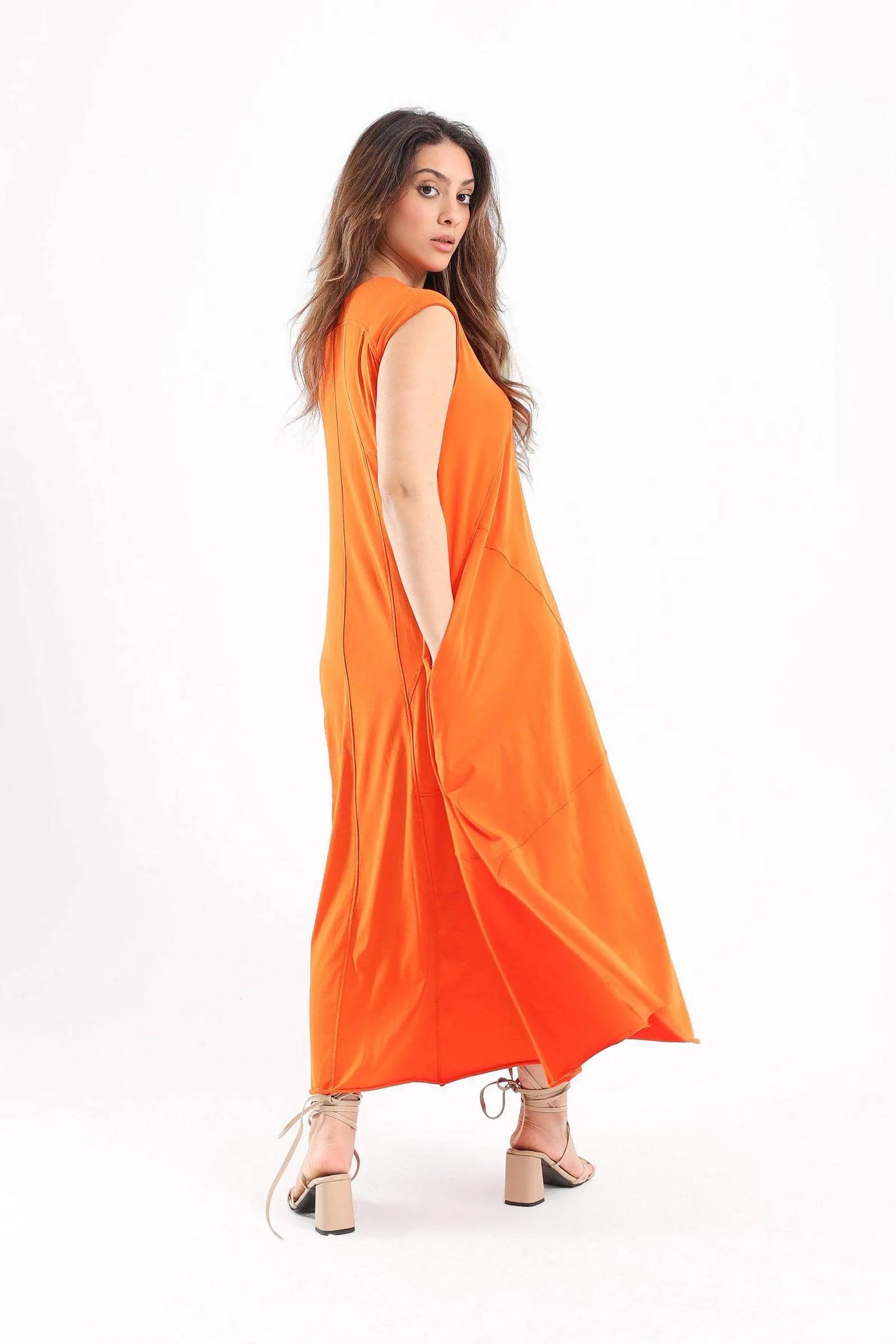 Sleeveless Loose Fit Dress