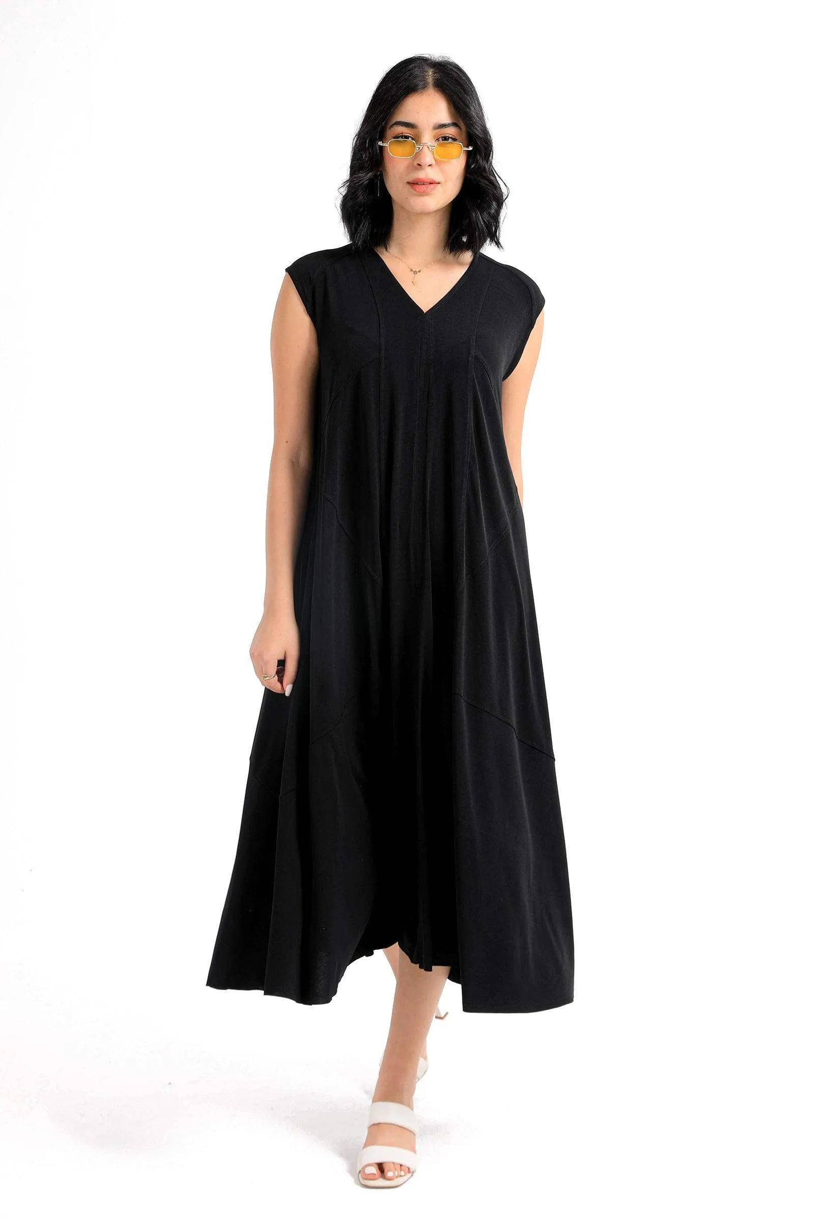 Sleeveless Loose Fit Dress