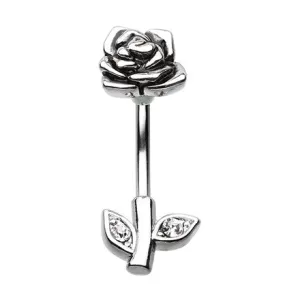 Spinal Rose Navel Bar