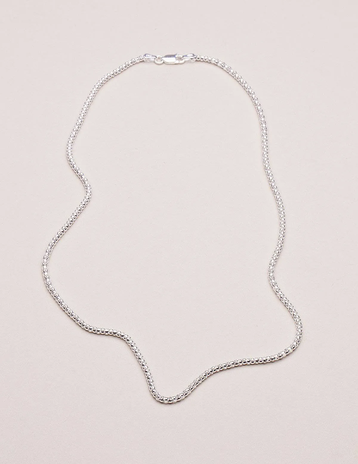 Sterling Silver Chain 2.5 mm - 18 inch