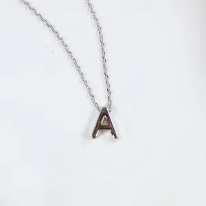 Tiny Letter Necklace